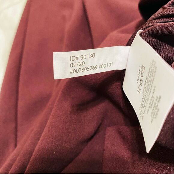 Express Womens Purple Knee Length Puff Sleeve‎ Dress Size Small - Picture 7 of 7